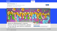 Desktop Screenshot of minimaniacs.es