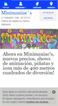 Mobile Screenshot of minimaniacs.es